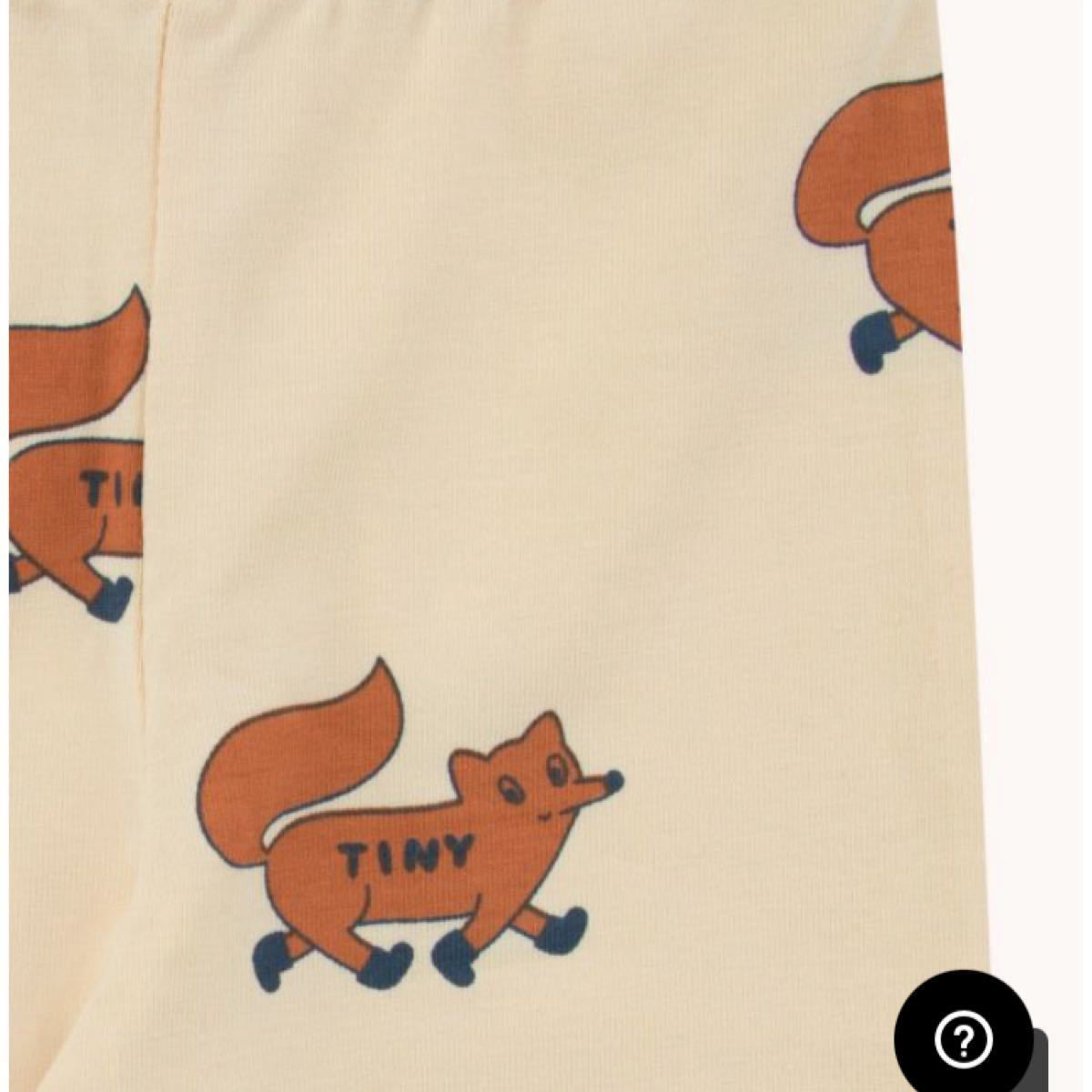 tinycottons タイニーコットンズ　レギンス　“FOXES” PANT 6m 68cm キツネ　狐　きつね