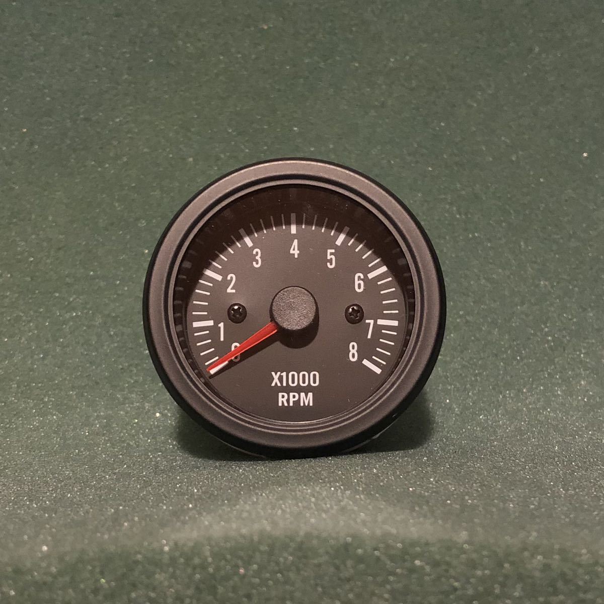 ** prompt decision!! 52mm black tachometer rotation number old car chin k changer to500 Fiat FIAT 600 Vintage retro all-purpose Classic **