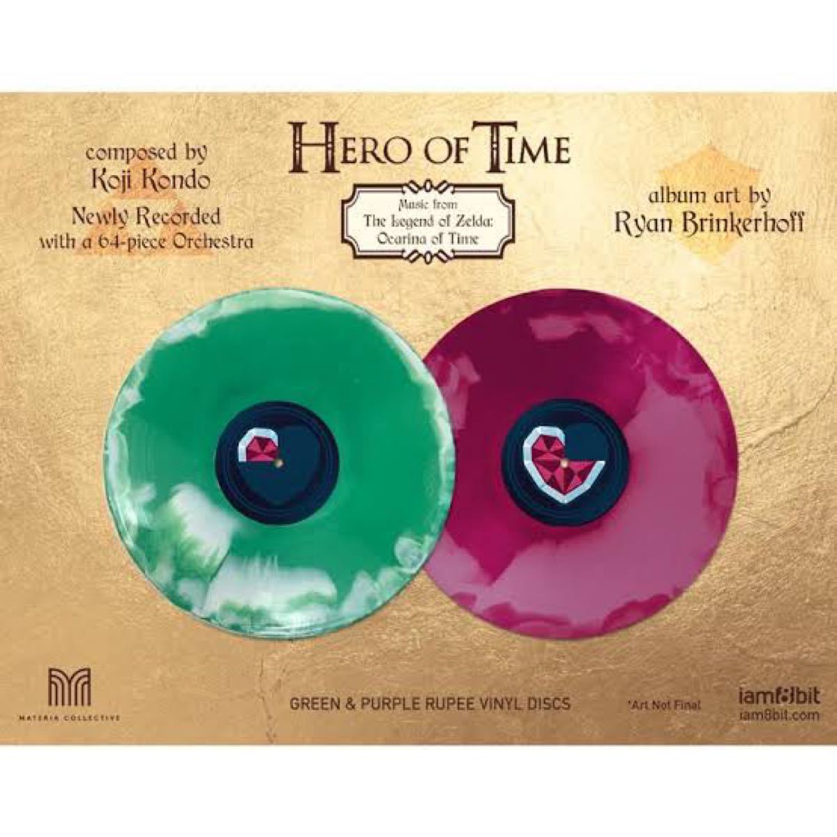 即完売 レア盤 ゼルダの伝説 時のオカリナ 楽曲集 Hero Of Time ヒーローオブタイム 2LP