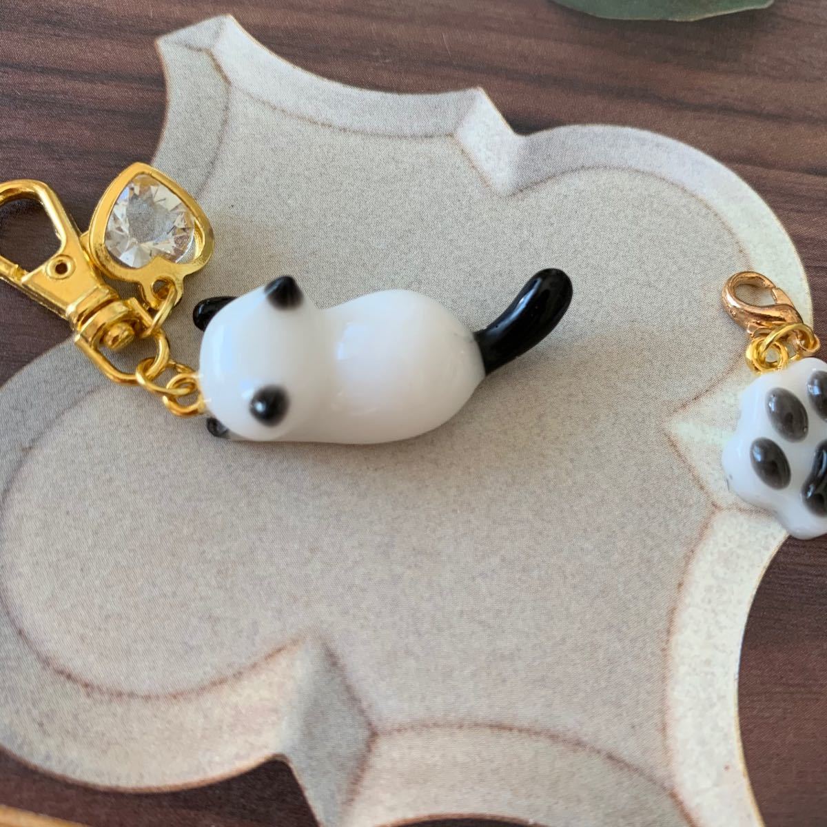 シャム猫 しゃむ猫 ハンドメイド レジン キーホルダー チャーム シャム猫 しゃむ猫 ハンドメイド レジン キーホルダー チャーム