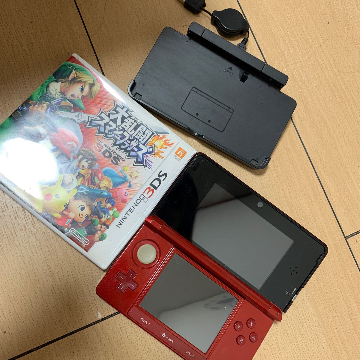 誠実 大乱闘スマッシュブラザーズ ＆ メタリックレッド 3DS 