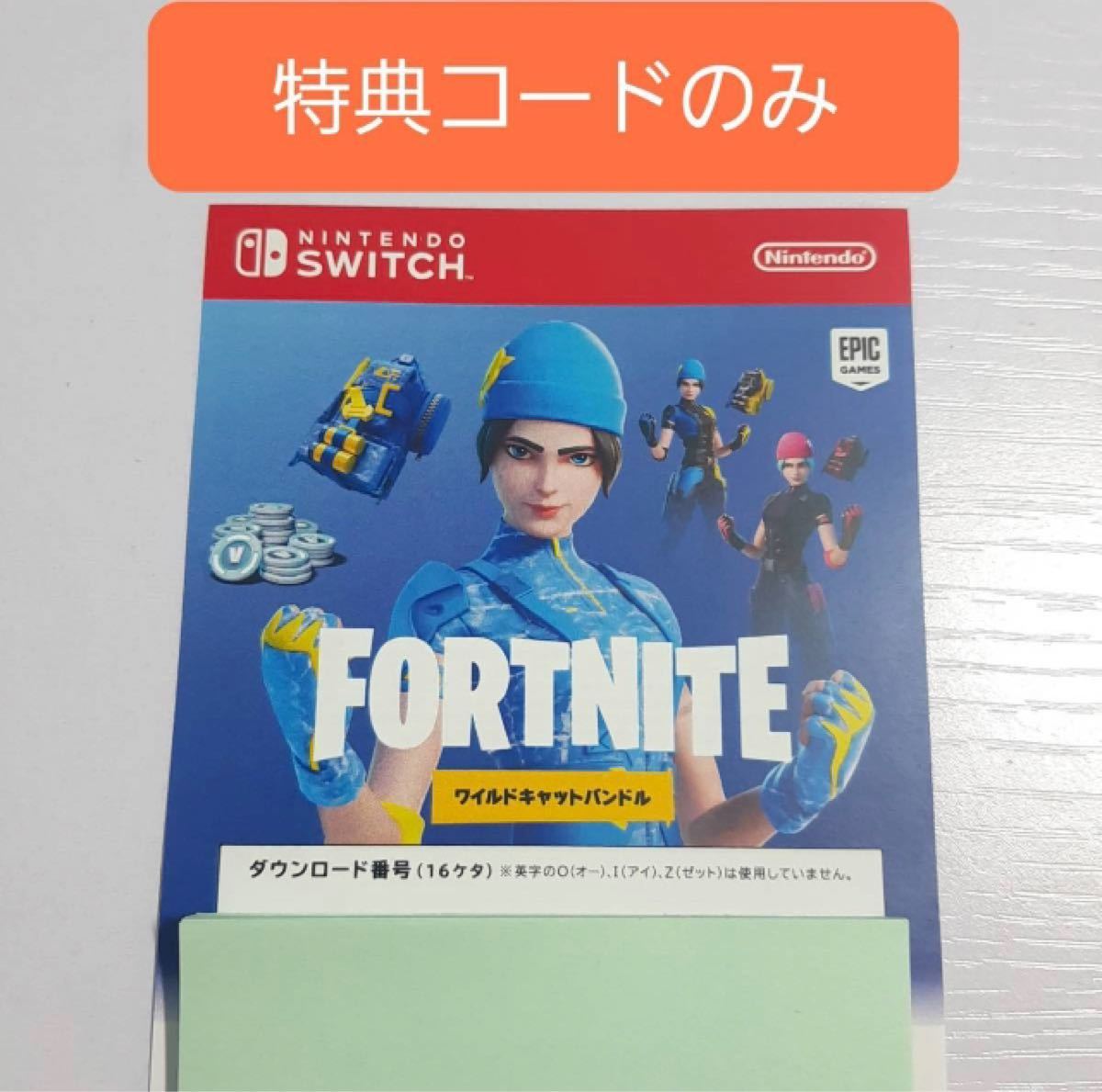 特典コード Nintendo Switch フォートナイトスペシャルセット 特典コード Nintendo Switch フォートナイトスペシャルセット