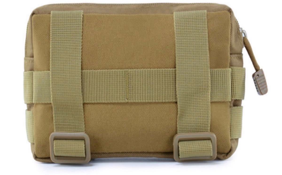 タクティカルポーチ　Tactical ＆pouch  デザート色