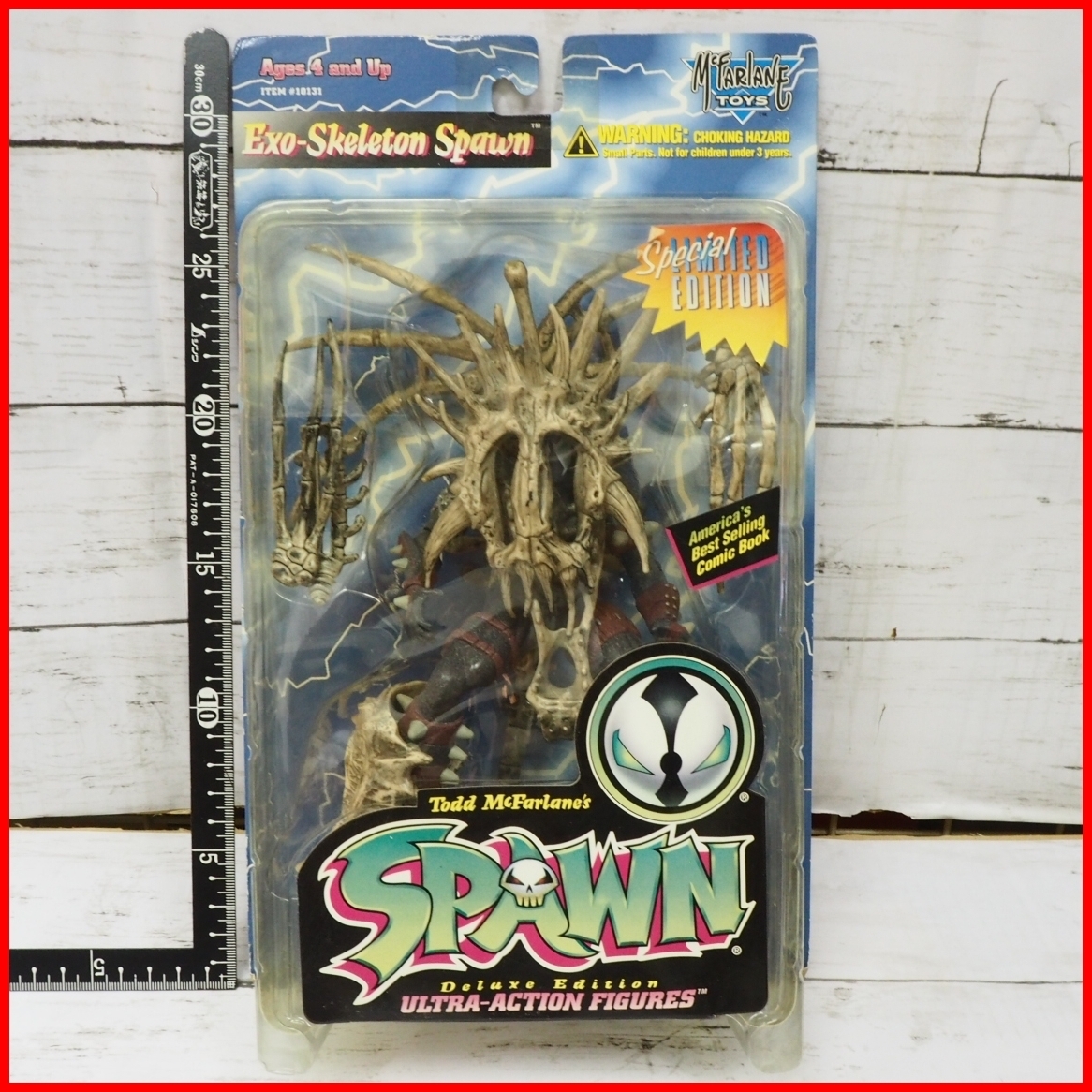 SPAWN SERIES 4[Exo-Skeleton Spawn] ограниченая версия Ultra action фигурка *TODD McFARLANE\'S[ нераспечатанный ] включая доставку 