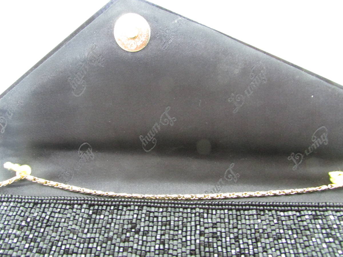 [ free shipping ] party bag black formal also . attaching (K520)