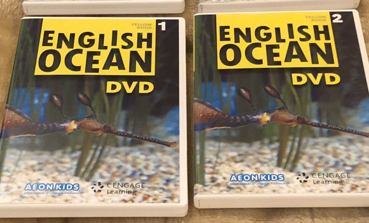 AEON イーオン English Ocean Student CDs & DVD セット_画像3