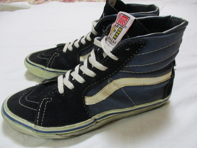 USA製 VANS バンズ 90s HITOP ハイトップ 紺 6 ビンテージ