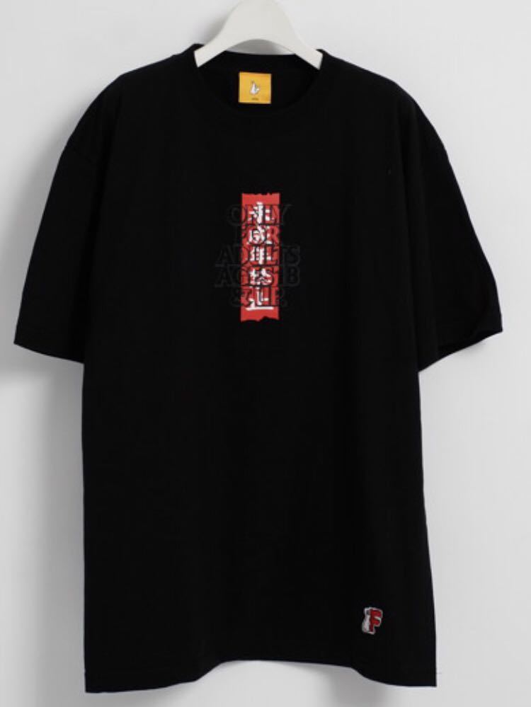 『新品』FR2 × FANZA★Tシャツ Sサイズ★黒 ブラック