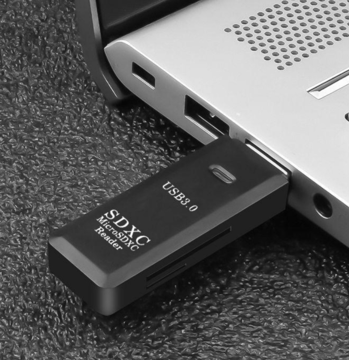 【爆速】SD/マイクロ SDカードリーダー USB 3.0 microSDカード/ブラック