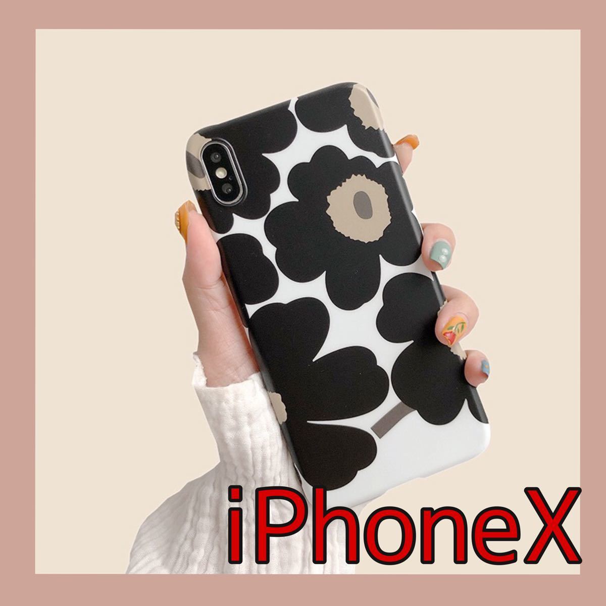 Paypayフリマ マリメッコ 花柄 ブラック Iphone X Iphoneケース スマホケース 携帯ケース 大人気 Paypayフリマ マリメッコ 花柄 ブラック Iphone X Iphoneケース スマホケース 携帯ケース 大人気