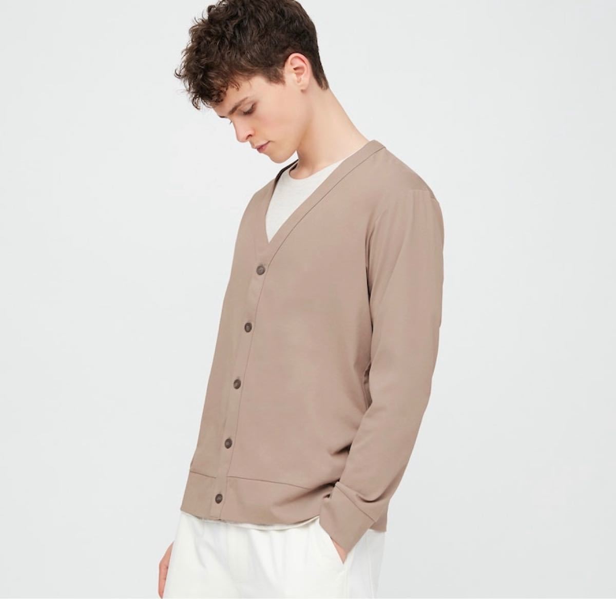 Paypayフリマ Uniqlo エアリズムuvカットカーディガン ベージュ L メンズ Paypayフリマ Uniqlo エアリズムuvカットカーディガン ベージュ L メンズ