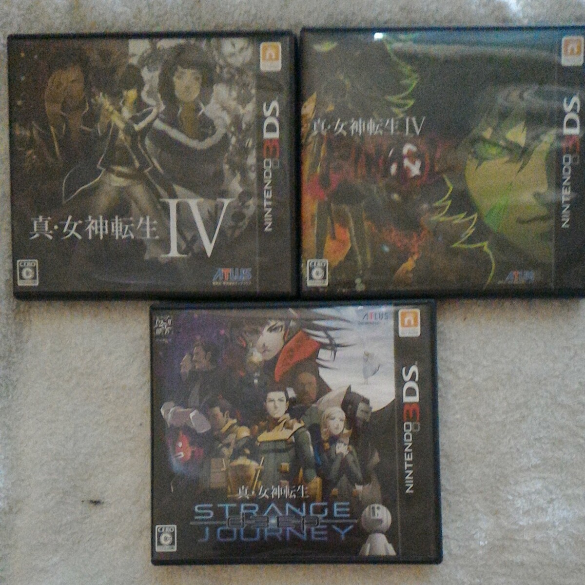 真・女神転生IV FINAL 真・女神転生DEEP STRANGE ３本セット 