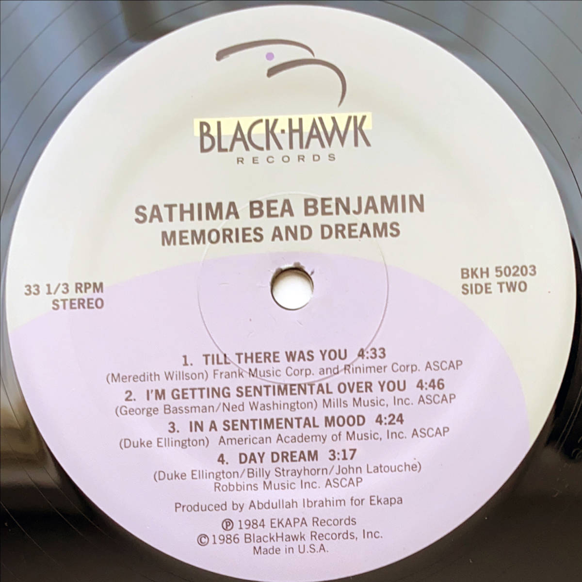 試聴●Sathima Bea Benjamin●スピリチュアル・ジャズの名曲『Africa』収録!!_画像4