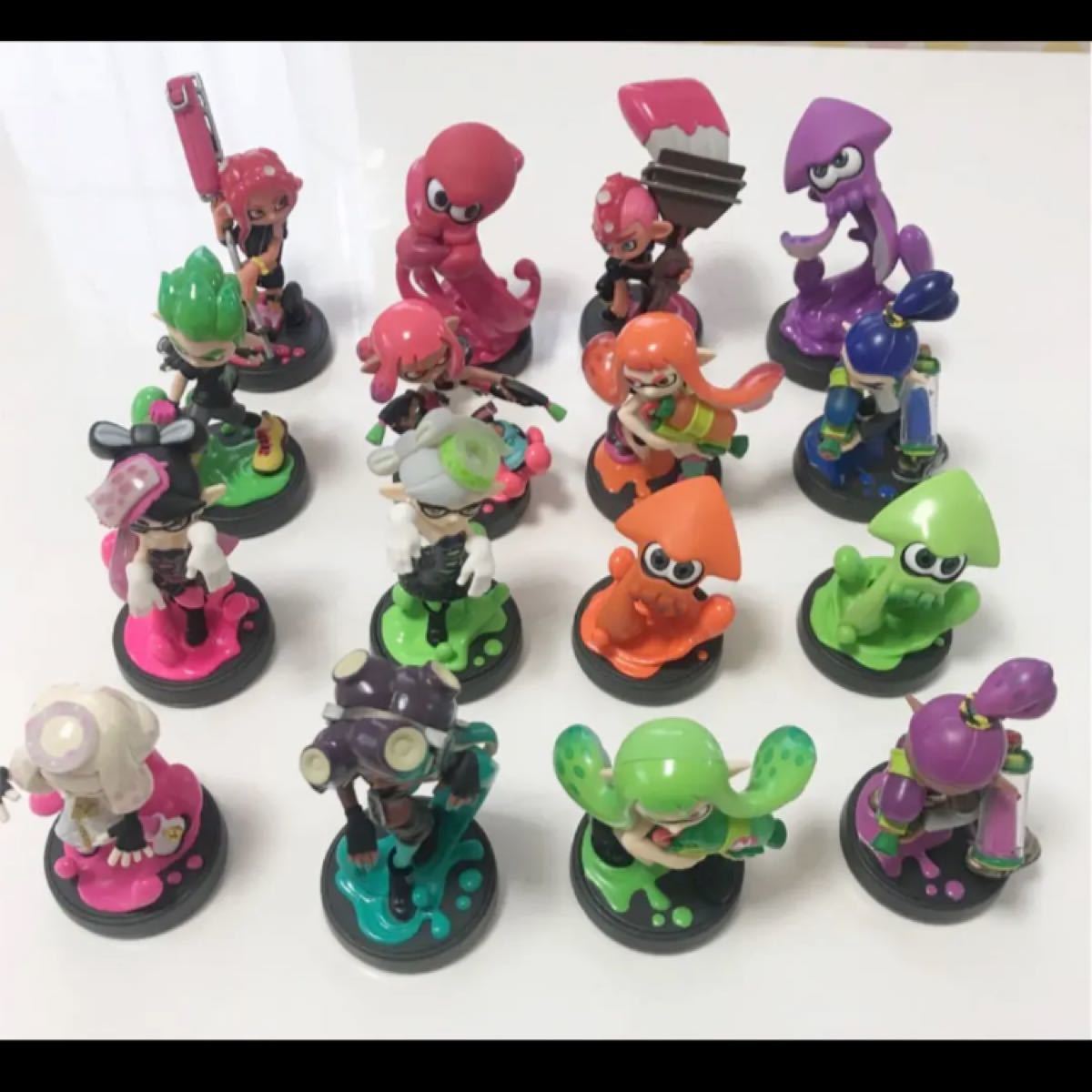 スプラトゥーン amiibo アミーボ　全種　16体　セット