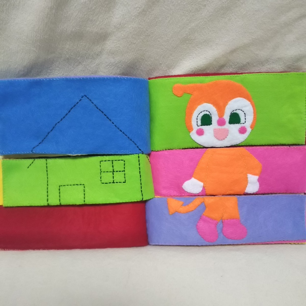 Paypayフリマ 未使用 布絵本 絵本 布 パラパラ ハンドメイド 手作り ベビー 子供 こども 本 キャラクター 洗える 洗濯 Paypayフリマ 未使用 布絵本 絵本 布 パラパラ ハンドメイド 手作り ベビー 子供 こども 本 キャラクター 洗える 洗濯