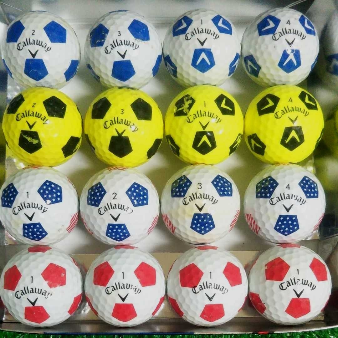 Paypayフリマ キャロウェイ ロストボール サッカーボール柄 Paypayフリマ キャロウェイ ロストボール サッカーボール柄