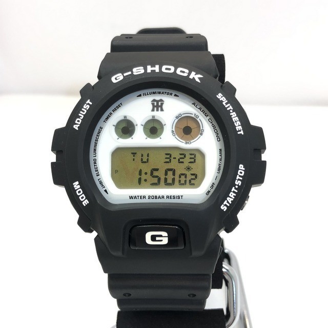 中古 G-SHOCK ジーショック CASIO カシオ 腕時計 DW-6900BHTGV-9JF 2003年 阪神タイガース RY4477