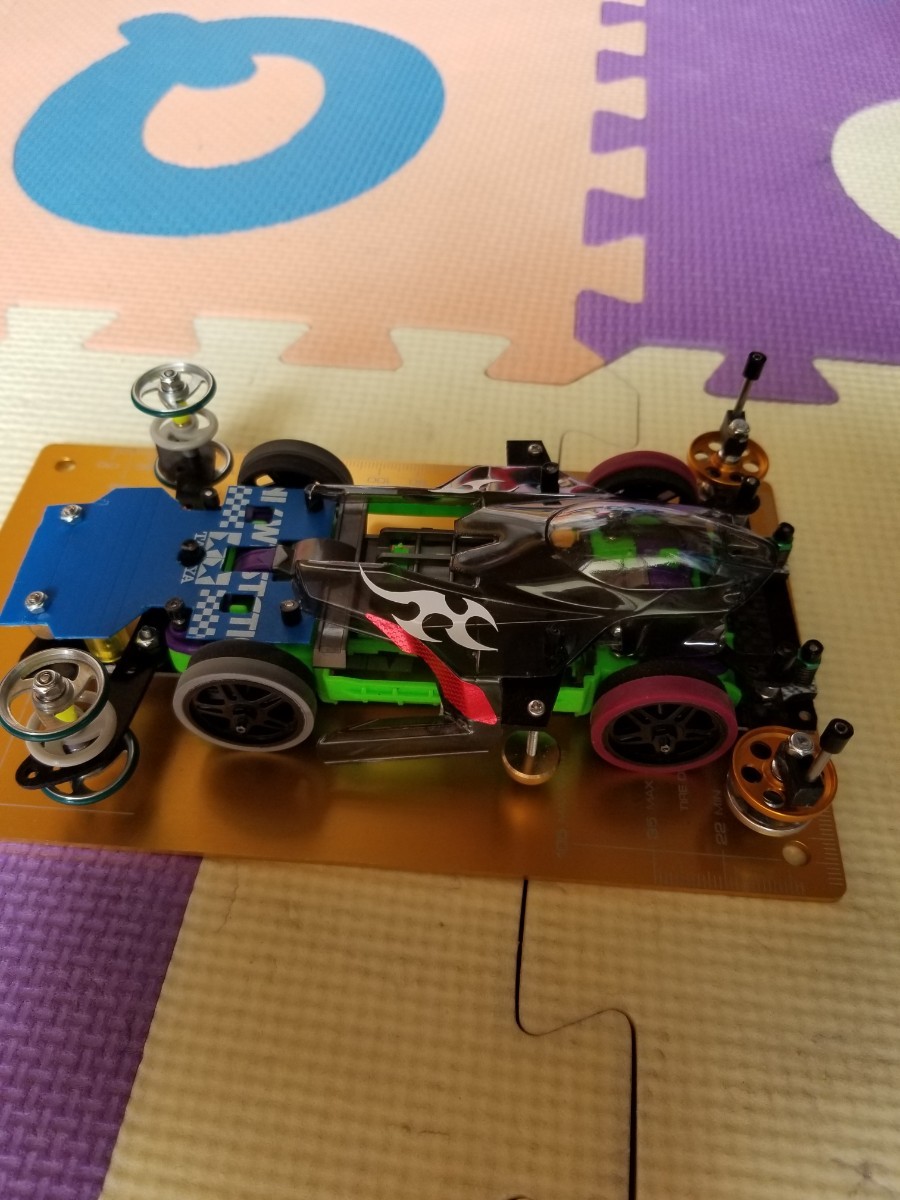 MSフレキ フロントAT-バンパー リア一軸アンカー サンダーショットjr 3、5レーン仕様