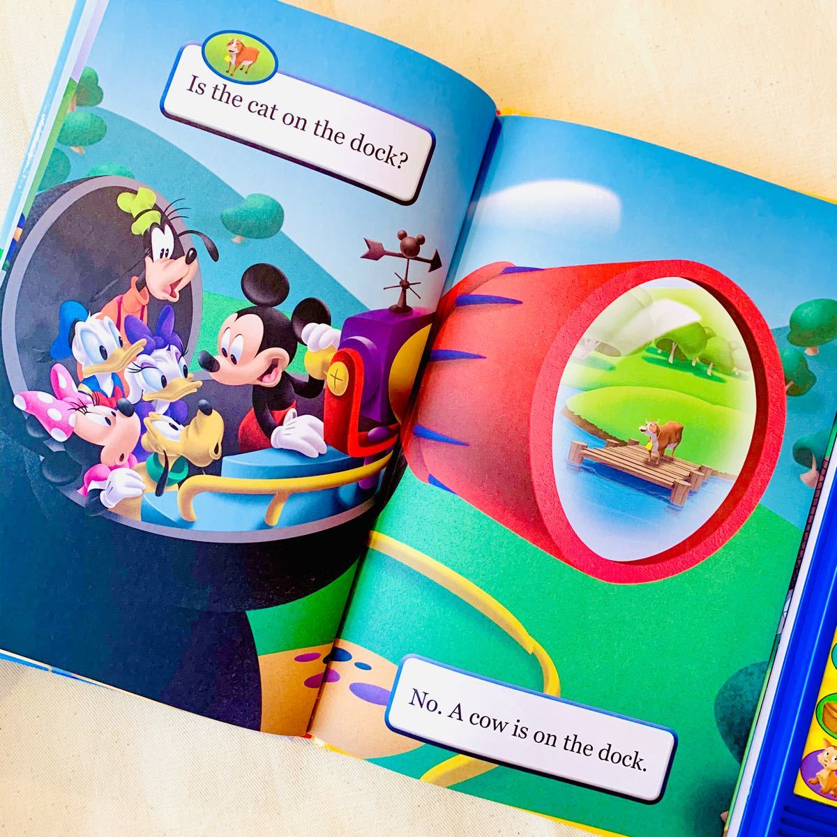 【新品】ディズニー ミッキーマウス英語絵本 クラブハウス 洋書 知育玩具 DWE