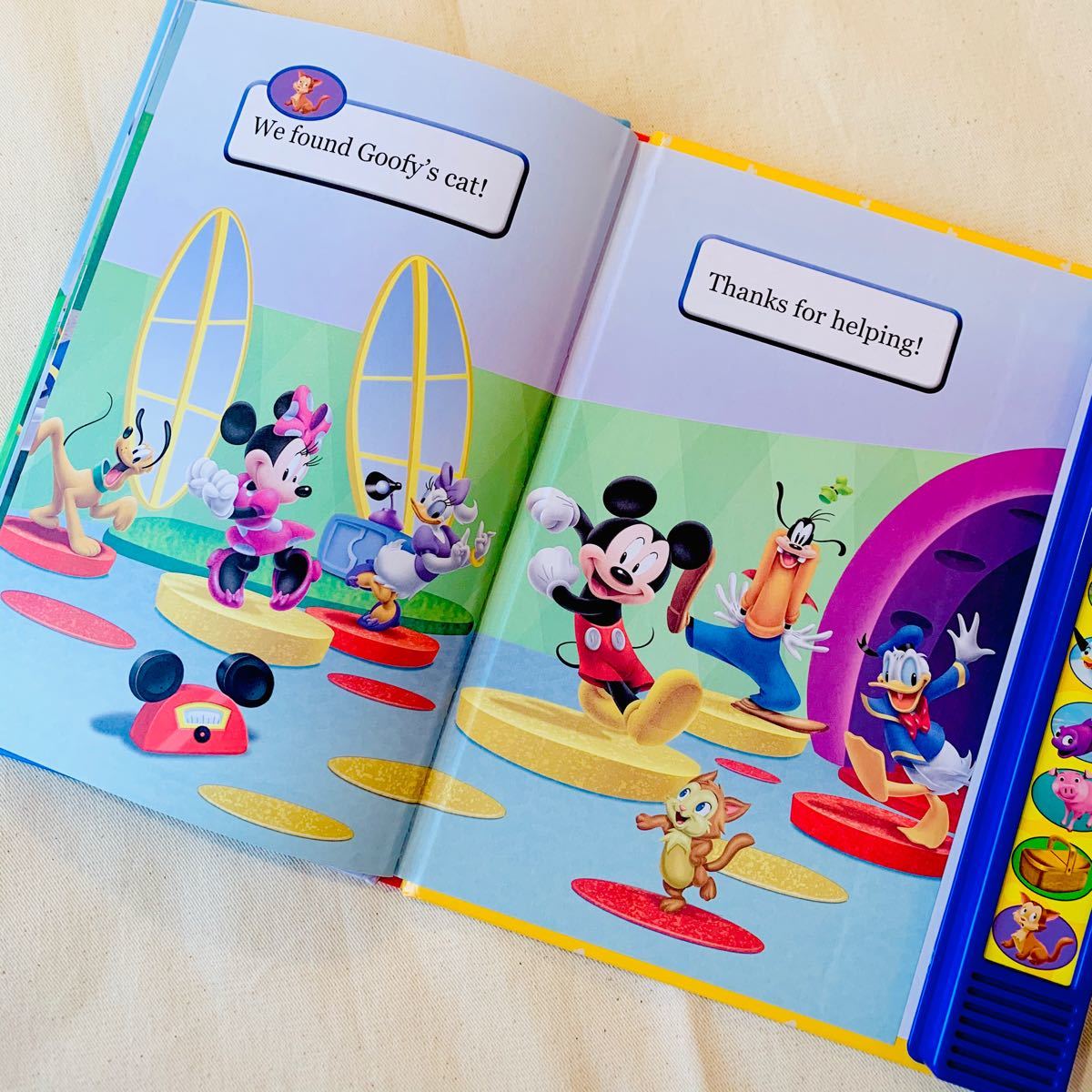 【新品】ディズニー ミッキーマウス英語絵本 クラブハウス 洋書 知育玩具 DWE