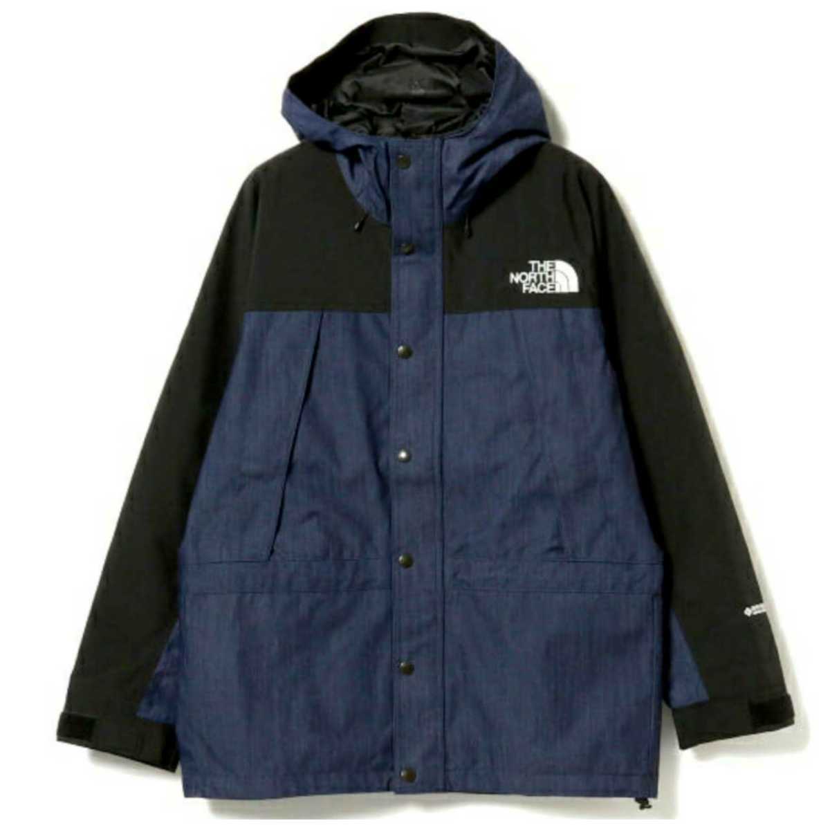 新品完全未開封 THENORTHFACE ノースフェイス 正規品 NP12032 GORE-TEX マウンテンライトデニムジャケット ナイロンインディゴデニム XL