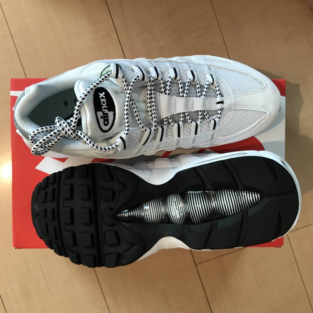 NIKE ナイキ AIR MAX 95 エアマックス WHITE/BLACK-BLACK OREO NIKE ナイキ AIR MAX 95 エアマックス WHITE/BLACK-BLACK OREO