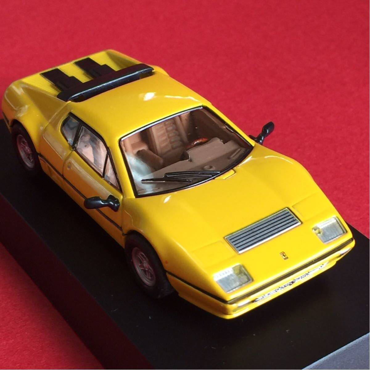 京商 1/64 Ferrari 512 BBi イエロー 改 内装塗装等 フェラーリ512BBi_画像7