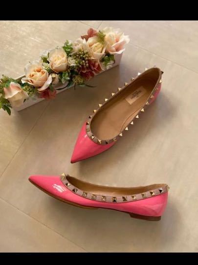 残りわずか】 Valentino フラットシューズ バレンティノ バレンチノ