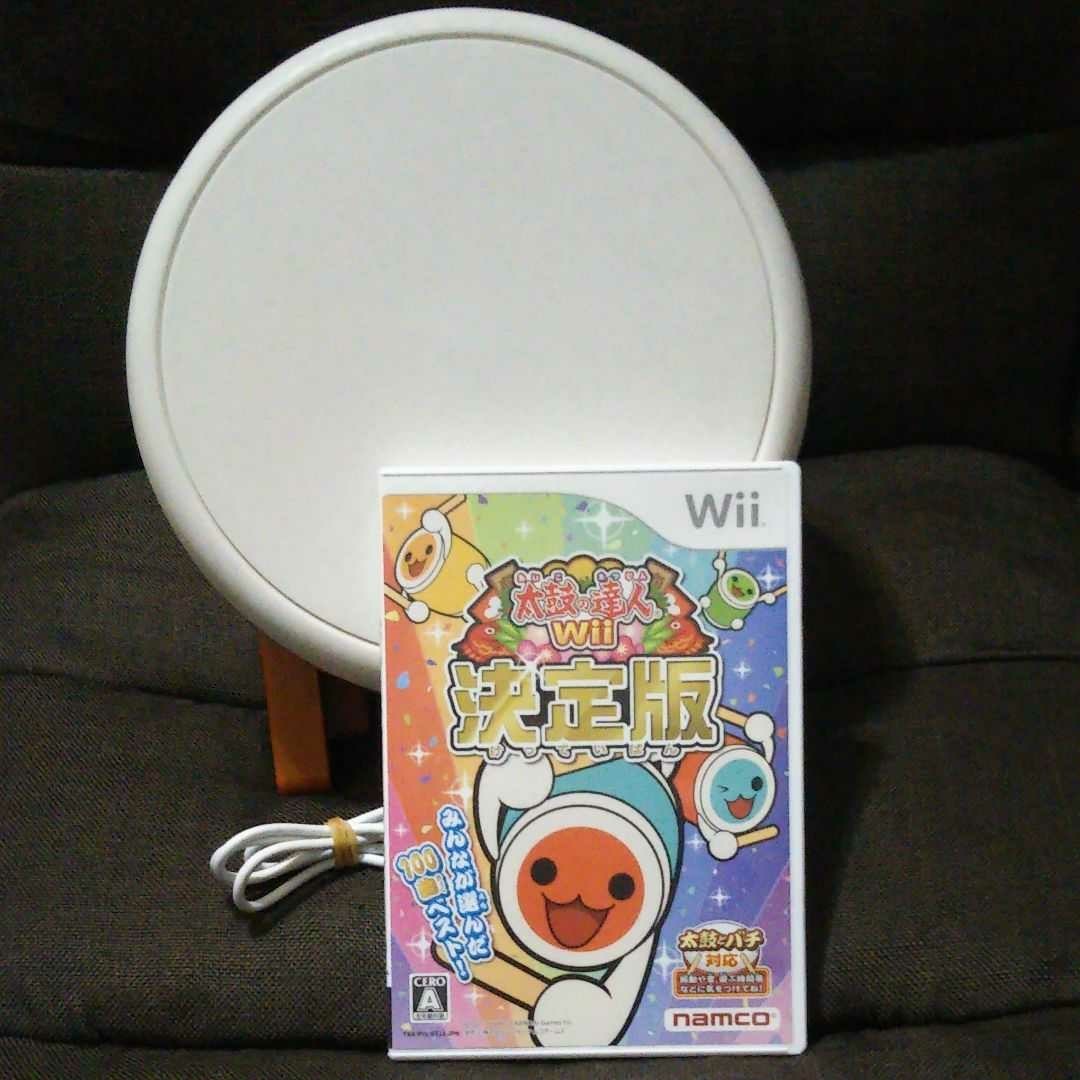 Paypayフリマ Nintendo Wii Wiiu用 太鼓の達人 タタコン ソフト セット Paypayフリマ Nintendo Wii Wiiu用 太鼓の達人 タタコン ソフト セット