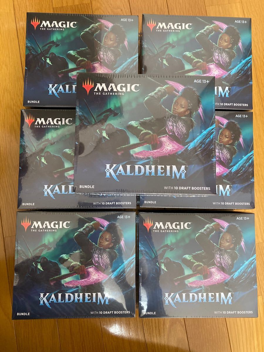 MTG マジック カルドハイム バンドル 英語版 未開封 シュリンク付 7箱