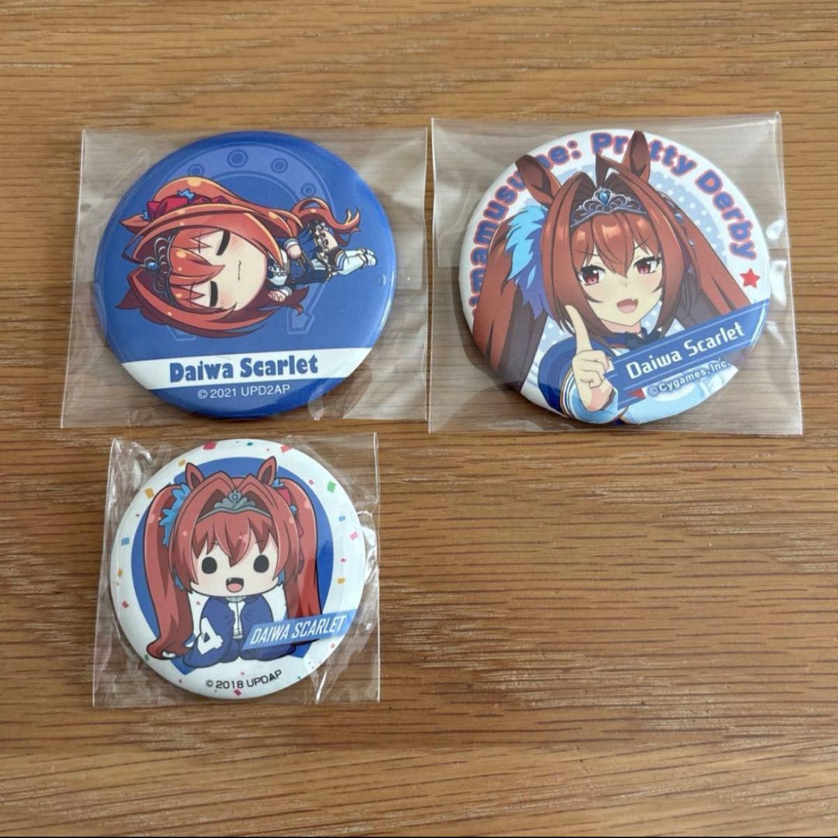 ウマ娘 ゲーマーズ 缶バッジ ダイワスカーレット ウマ娘 ダイワ 