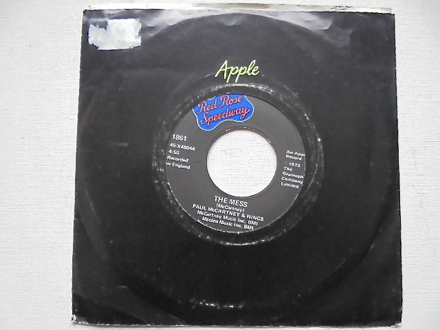 Appleシングルレコード PAUL McCARTNEY & WINGS『 NY LOVE 』US盤 Apple 1861 美品_画像6