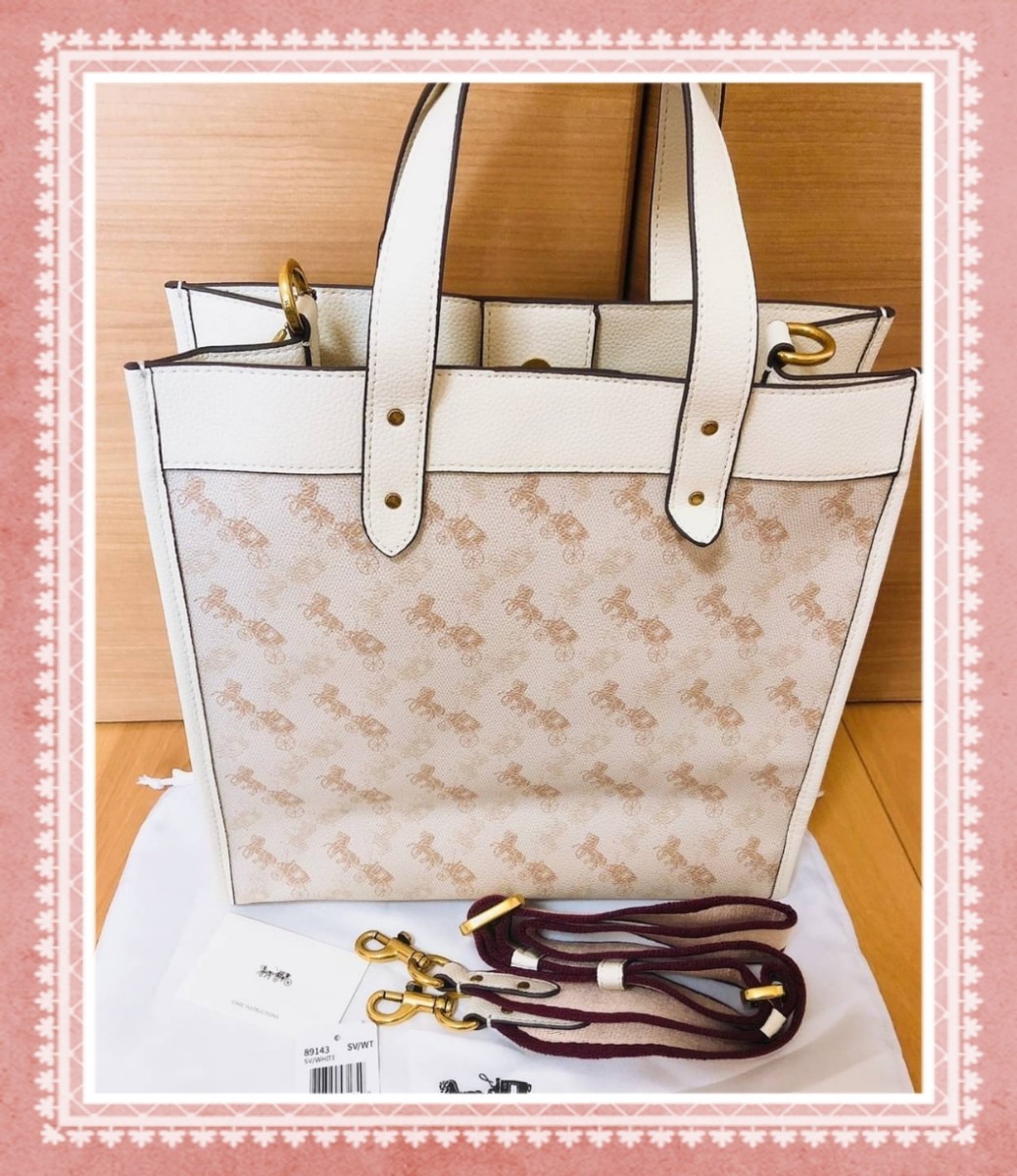 COACH ホース アンド キャリッジ プリント フィールド トート