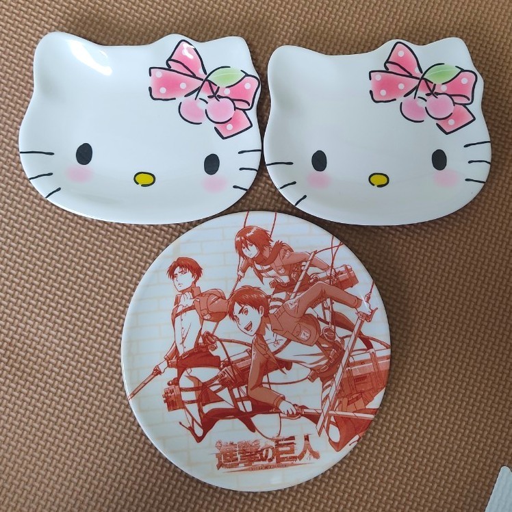 Paypayフリマ 非売品 3枚セット キティちゃん 進撃の巨人 小皿 メラニン 未使用 セブンイレブン限定 サンリオ一番くじ Paypayフリマ 非売品 3枚セット キティちゃん 進撃の巨人 小皿 メラニン 未使用 セブンイレブン限定 サンリオ一番くじ