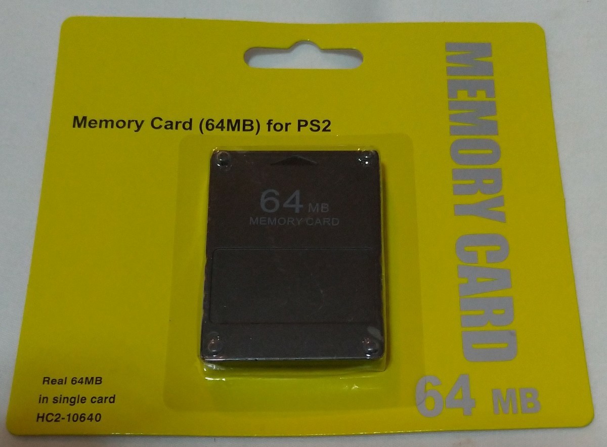 PS2 メモリーカード　64Ｍ 互換品