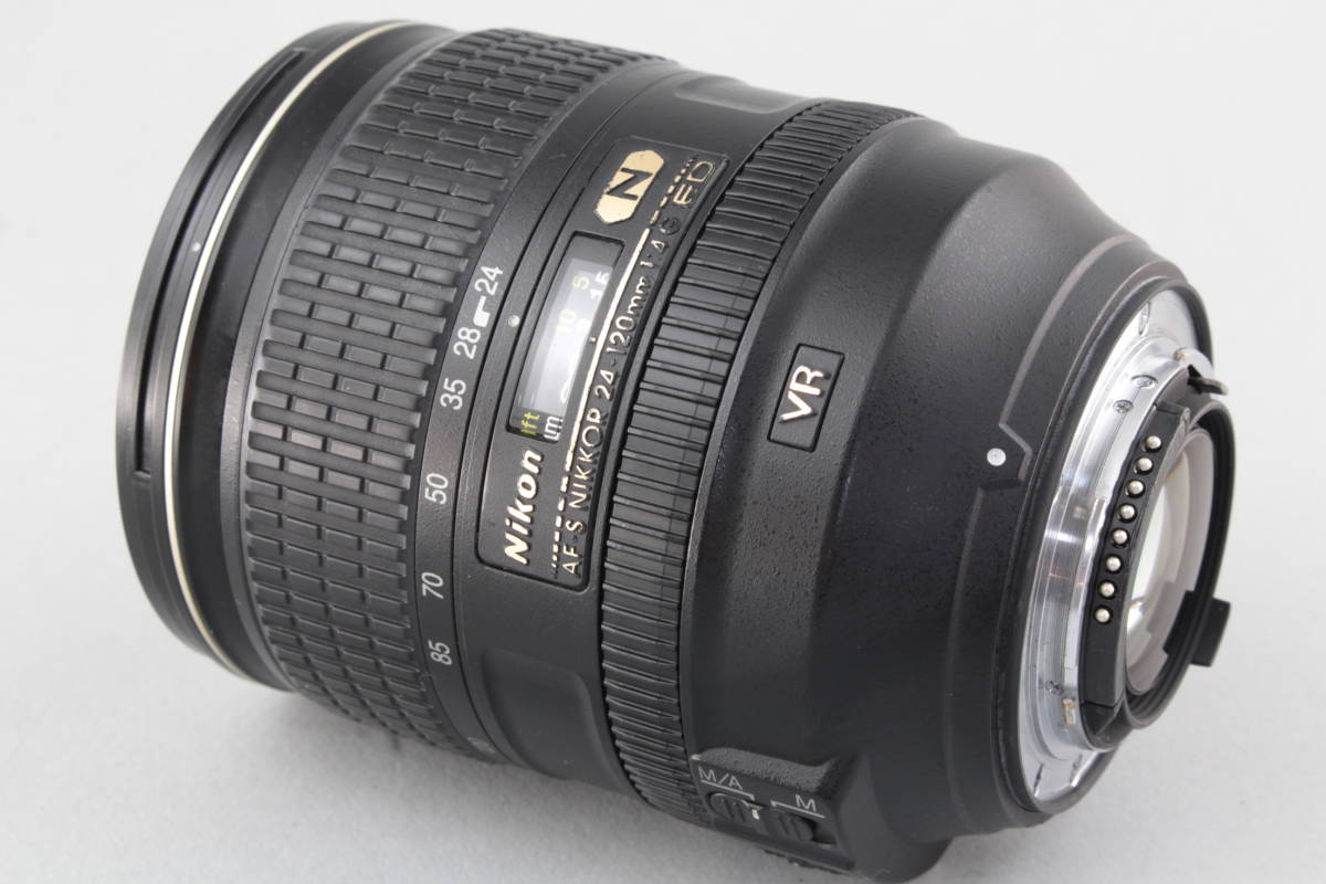 B+ (並品) Nikon ニコン N AF-S NIKKOR 24-120mm F4G ED ナノクリスタル VR故障 領収書発行可能_画像5