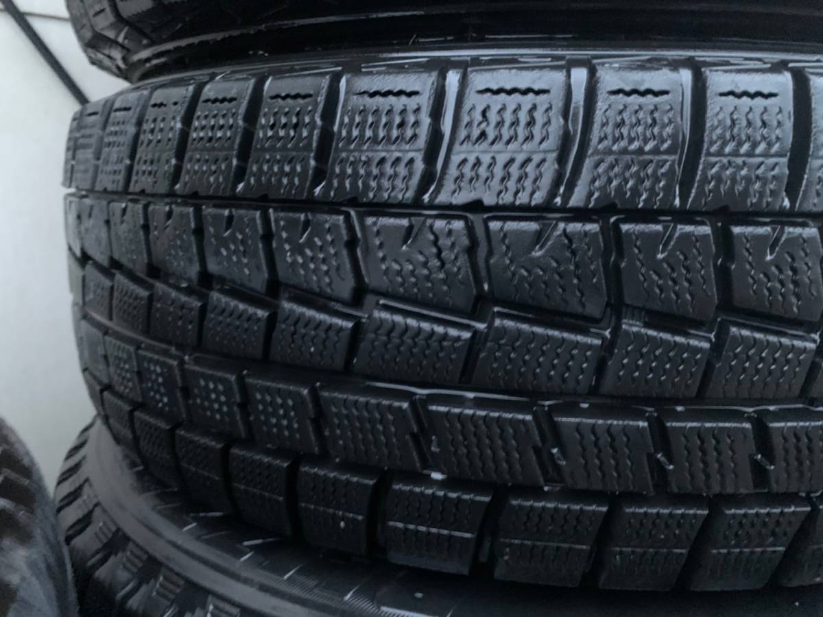 Y522 185/65R14 DUNLOP ダンロップ 2017年 PCD100 4H 5.5J 4本セット_画像9