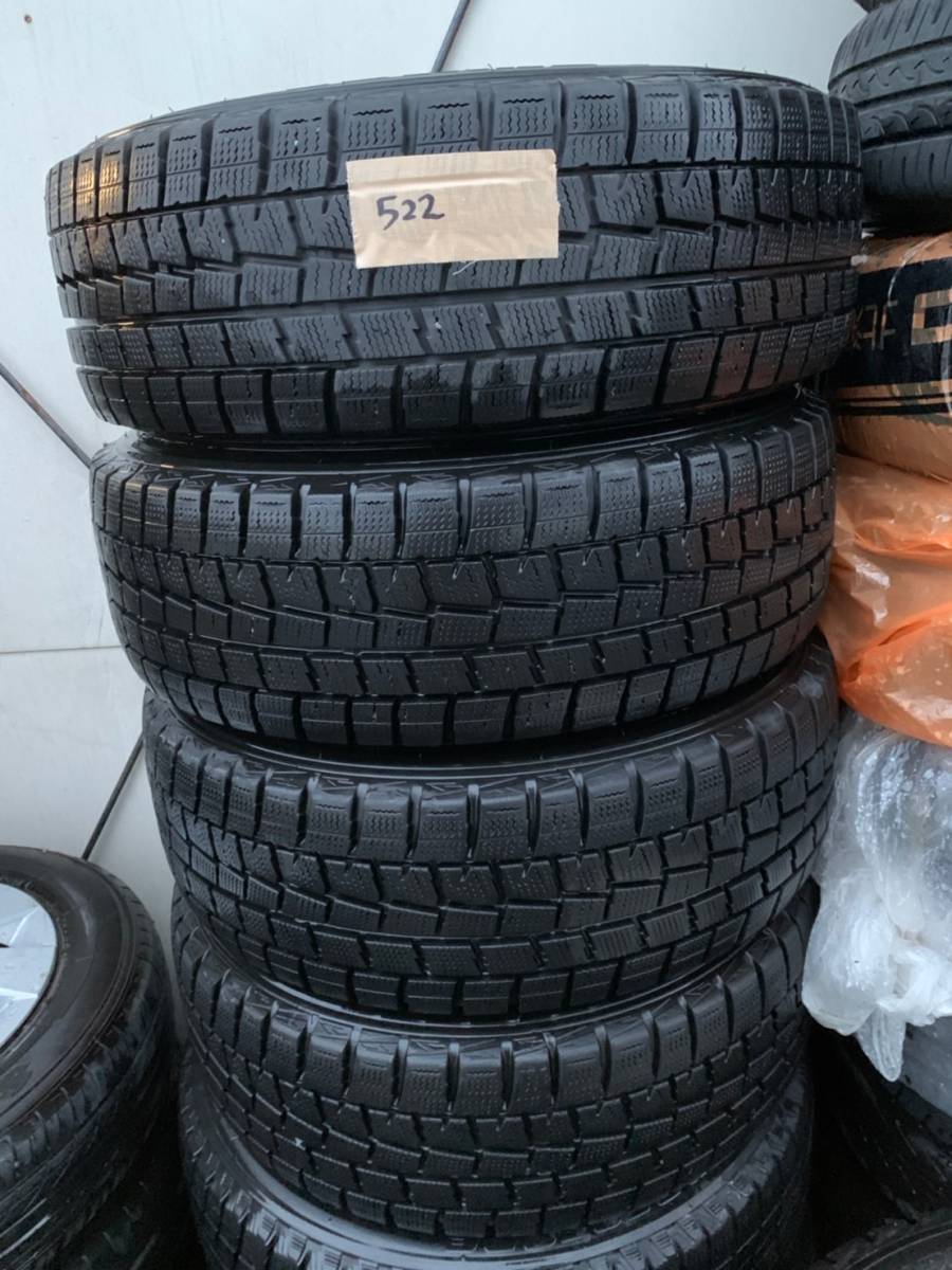 Y522 185/65R14 DUNLOP ダンロップ 2017年 PCD100 4H 5.5J 4本セット_画像1