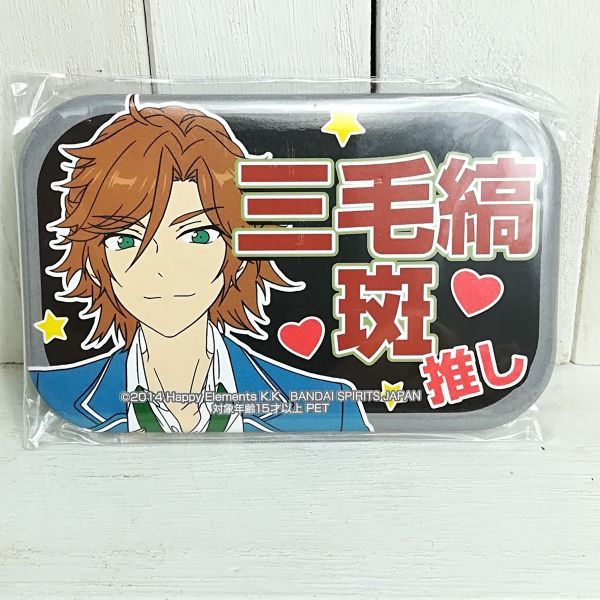 ◆送料無料◆ ensemble stars PinBack button Madara Mikejima あんさんぶるスターズ スクエア型推し缶バッジ 三毛縞 斑 あんスタ 缶バッチ_画像1