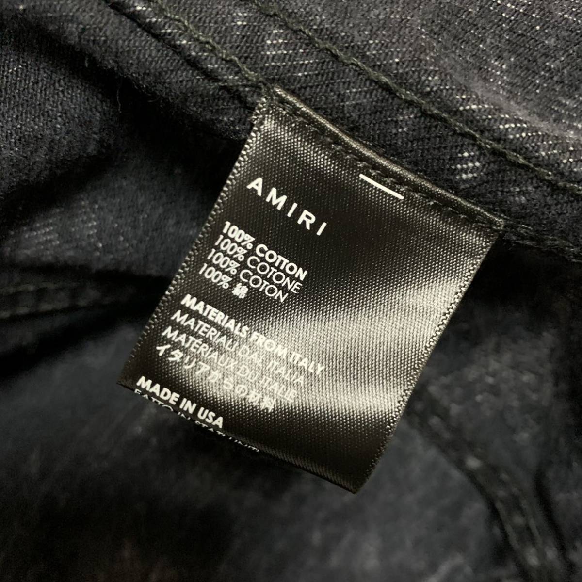 新品未使用 タグ付き AMIRI Track Neon Oversize Trucker アミリ 新品未使用 タグ付き AMIRI Track Neon Oversize Trucker アミリ