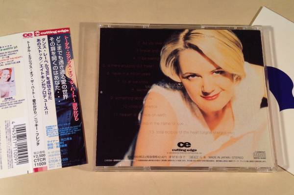 CD(国内盤)■ニッキー・フレンチ／トータル・エクリプス・オブ・ザ・ハート■帯付良好品！_画像2