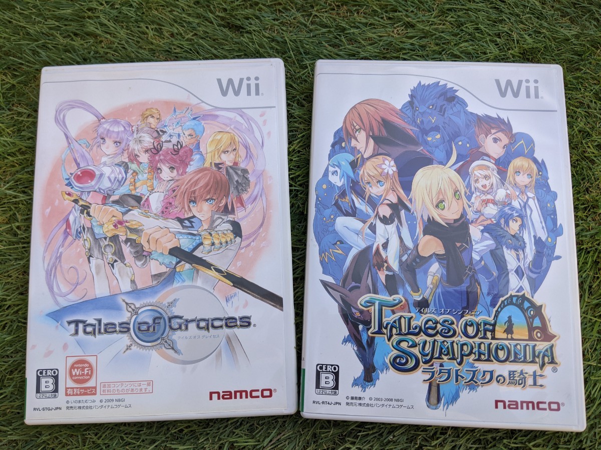 Paypayフリマ テイルズオブグレイセス テイルズオブシンフォニアラタトスクの騎士 Wii Nintendo Paypayフリマ テイルズオブグレイセス テイルズオブシンフォニアラタトスクの騎士 Wii Nintendo