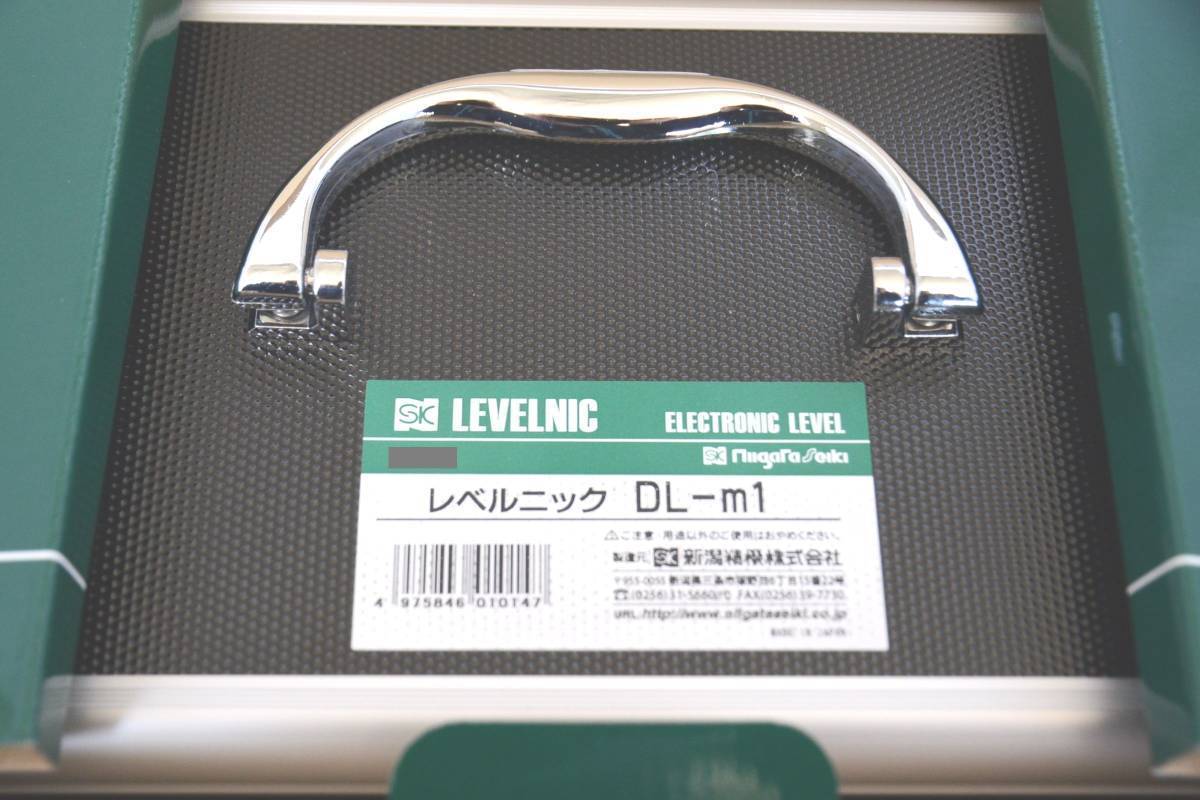 1年保証』 UIA店新潟精機 SK デジタル水準器レベルニック 0.001mm m表示 DL-S2W USB SUS 