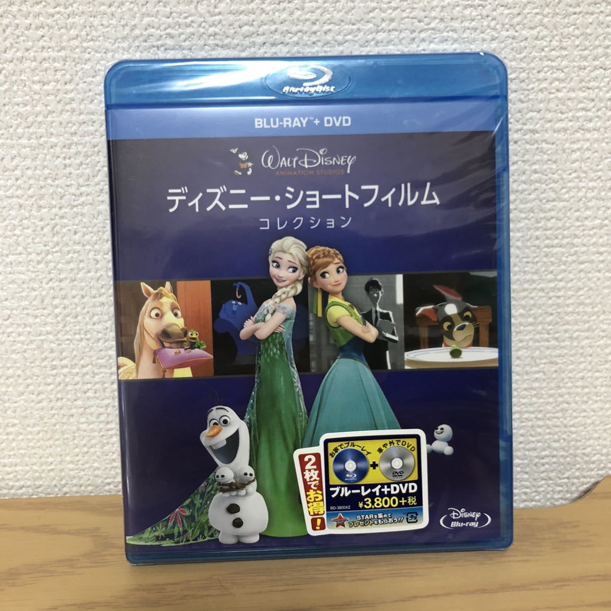 未開封・ディズニー・ショートフィルム・コレクション ブルーレイ+DVDセット〈2枚組〉