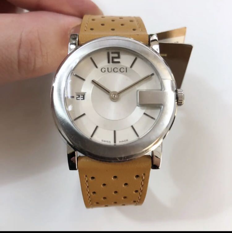 新品！GUCCI Gラウンド 腕時計 YA101402 101J_画像1