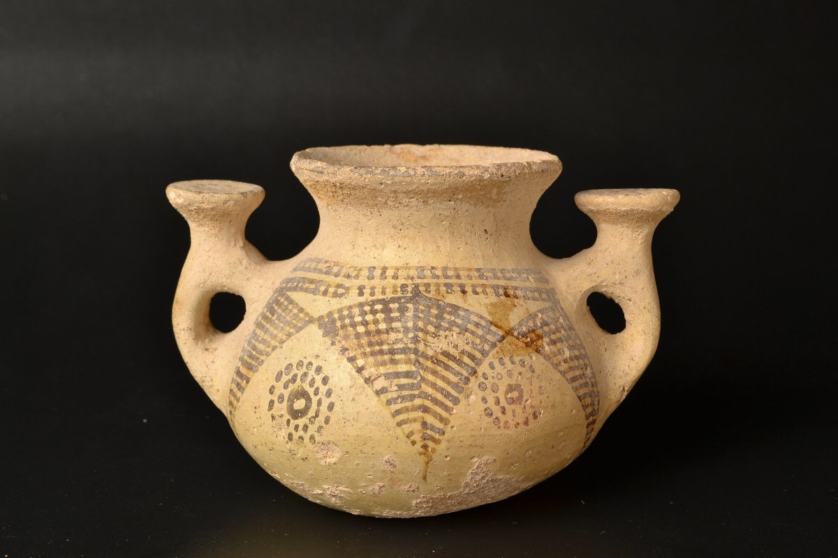 値下げ】 イラン19世紀 ペルシャ 陶板タイル飾り イスラム陶器