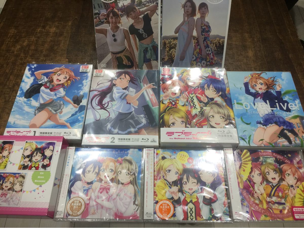 ラブライブ グッズ blu-ray フィギュア セット