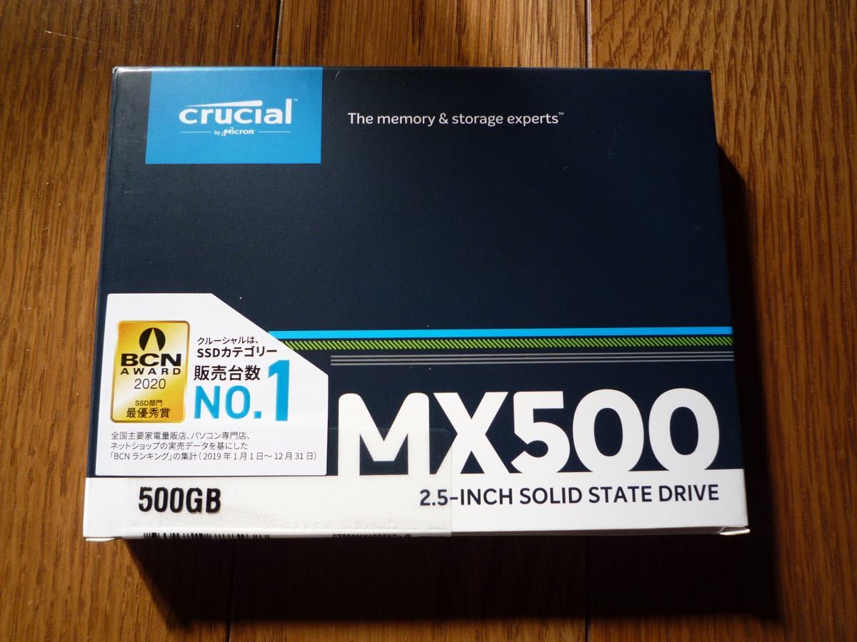 Crucial 500GB MX500 CT500MX500SSD1/JP