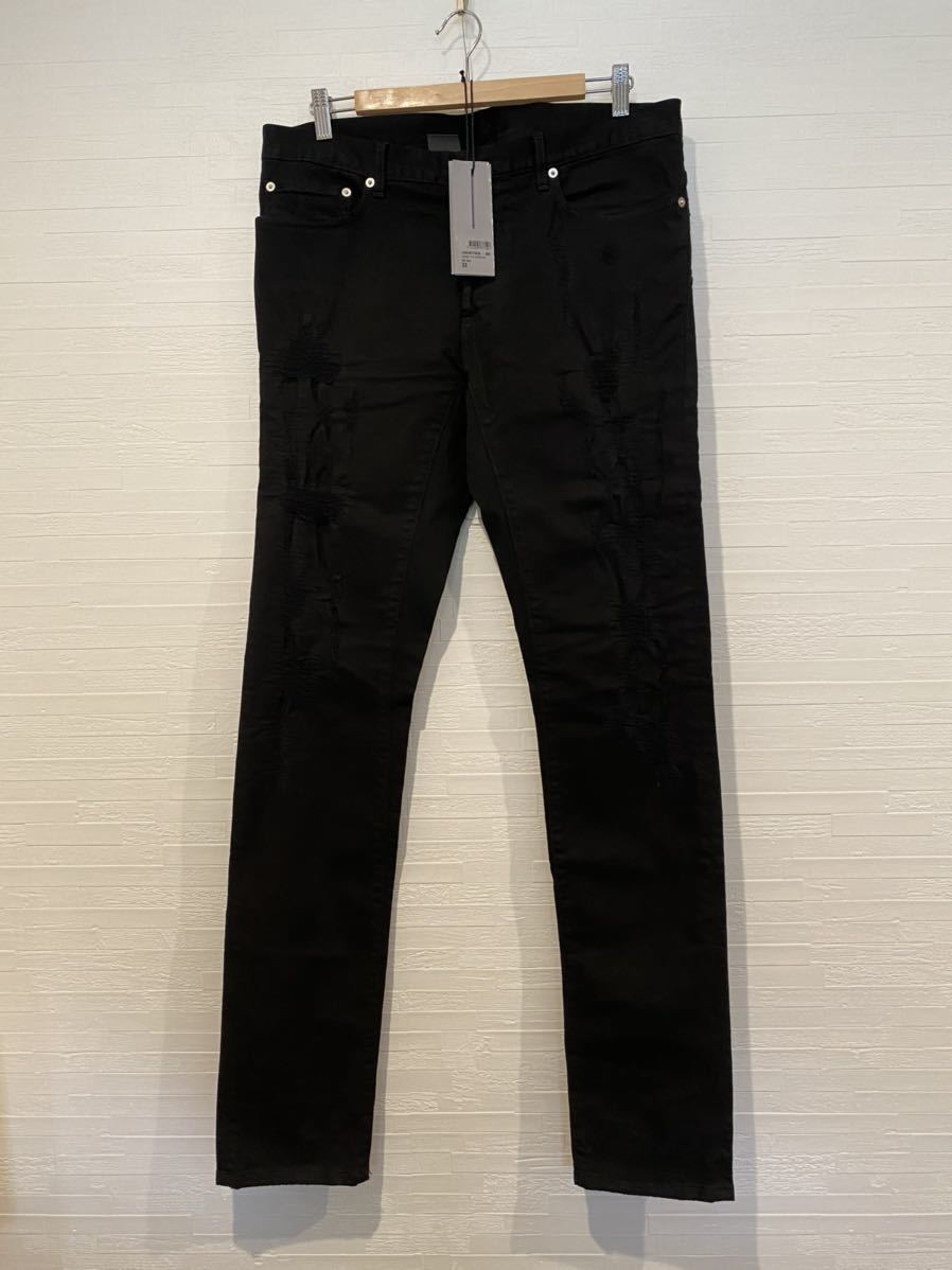 正規品 美品 ディオールオム DIOR HOMME デストロイ ダメージ加工