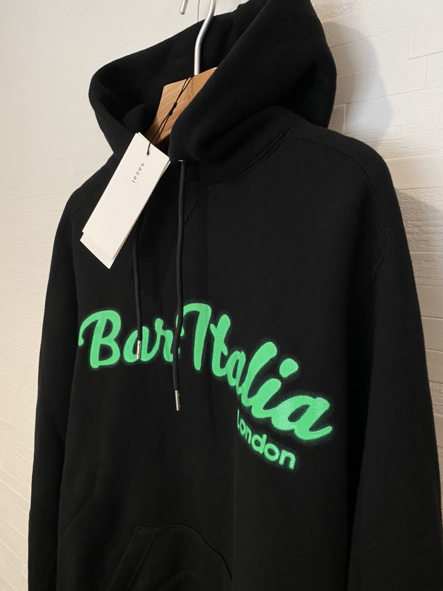 sacai◇19AW/Bar Italia Hoodie/パーカー/2/WHT villededakar.sn